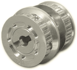 Jet Racing CYL-120S - Center Pulley 20T with Holder  (TCX)