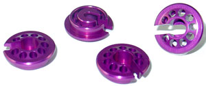 Jet Racing CYL-39 - Shock Spring Cup, 4 pcs (Hot Bodies TCX)