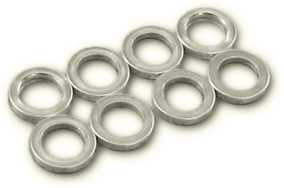 Tech 7624 - Alum Spacer 4x6x1.0mm