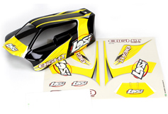 LOSB1328 - Mini 8IGHT Painted Body Set, Black