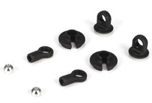 LOSB1916 - Shock Retainer: Ball & Cap Set (Mini 8IGHT) *DISCONTINUED*