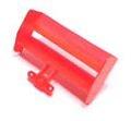TRG 5107 - F1 Standard Type Rear Wing * Fluorescent Red	