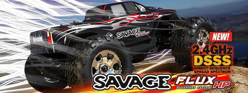 HPI 104242 - RTR Savage Flux HP 2.4GHz GT-2 Truck Body	
