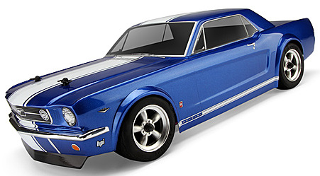 HPI 104926 - 1966 Ford Mustang GT Coupe Clear Body  (200mm)  