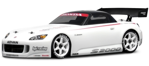 HPI 17506 - 2004 Honda S2000 Clear Body  (200mm/WB255mm)  