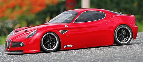 HPI 17544 - Alfa Romeo 8C Competizion Clear Body  (200mm)  