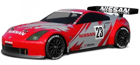 HPI 7485 - Nissan 350Z Nismo GT Race Clear Body  (200mm)  