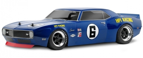 HPI 7494 - 1968 Chevrolet® Camaro Clear Body (200mm/210mm)  