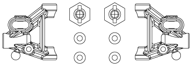 ABC 25691 - Suspension Arm (Gambado)