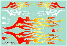 Blade BL329 - Decal - Flame 	