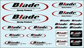 Blade BL325 - Decal  - Blade Logo  10x17.5cm