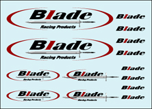 Blade BL326 - Decal  - Blade Logo  * S	