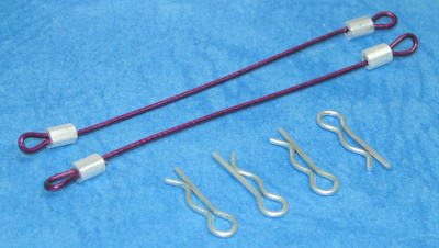 Square SGF-80P - Body Pin With Wire * Length: 80mm * Purple	