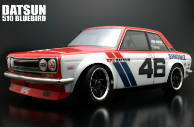 ABC 66047 - Mini Bodies 10M Datsun 510 Bre Clear Body 