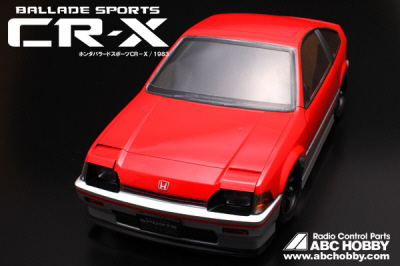 ABC 66049 - Mini Bodies 10M Mini Honda CR-X  Clear Body 