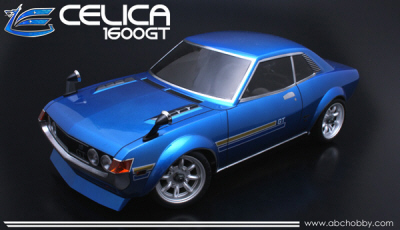 ABC 66301 - Mini Bodies 10M Toyota Celica 1600GT Clear Body  