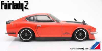 ABC 66302 - Mini Bodies 10M Nissan Fairlady 240Z  Clear Body 