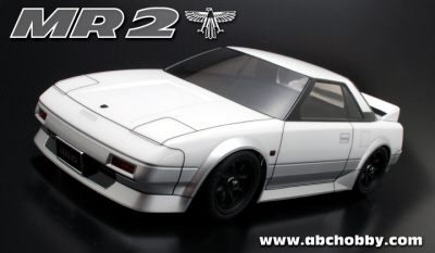 ABC 66307 - Mini Bodies 10M MR2 (AW11)  Clear Body 