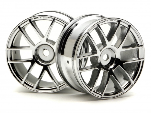 HPI 3797 - 26mm Split 6 Wheel, Chrome  