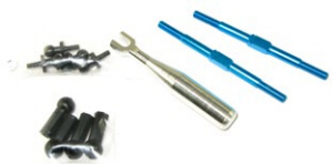 Tech TGT030 - Alum Turn Buckle Set (Tamiya F103GT )