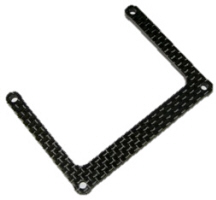 Tech TGT080 - Graphite Motor Mount Spacer (Tamiya F103GT)