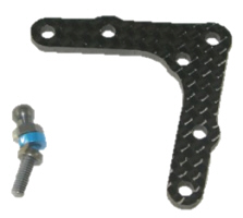 Tech TGT110 - Graphite Damper Stay ( Tamiya F103GT)