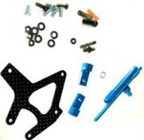 Tech TGT130 - Chassis Pitch Control Rod Set (Tamiya F103GT)