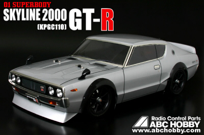 ABC 66088 - 190mm Nissan Skyline GT-R KPGC110 Clear Body 