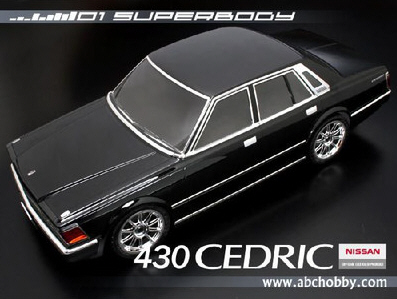 ABC 66120 - 430 Nissan Cedric 190mm Clear Body