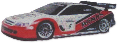 Hot Bodies 10712 – 200mm Honda Accord Clear Body 		