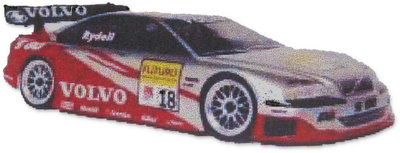 Hot Bodies 10713 – 200mm Volvo S-80 Clear Body *DISCONTINUED*		