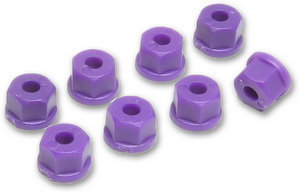 RPM 70808 - 4-40 or 3mm Nylon Nuts * Purple  * 8 pcs			