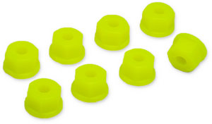 RPM 70827 - 6-32 Nylon Nuts * Neon Yellow * 8 pcs		
