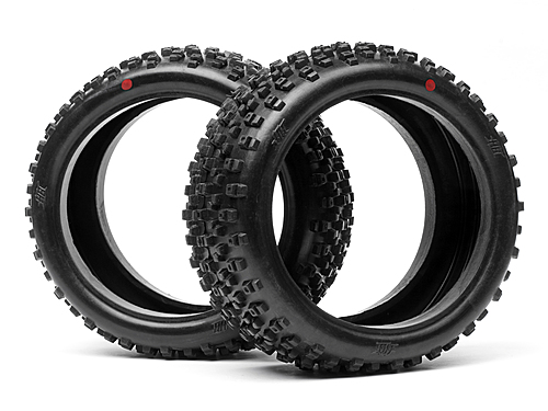 Hot Bodies 67744 - 1/8 Proto Tire Red