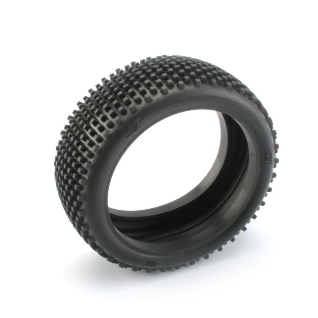 Hot Bodies 67769 - 1:8 Buggy Block Tire  Red (Trophy D8)