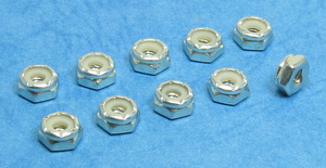 Losi LOSA6311 - 8-32 Steel Lock Nuts (10)