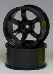 Speed Way Pal PA070N-7BL - 37R Wheels, Black, 7mm Offset