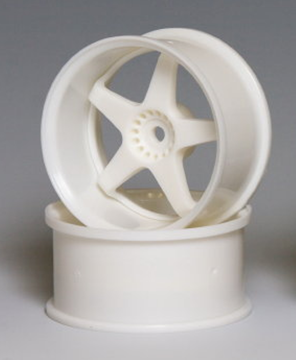Speed Way Pal PA067N-6W - Slide Master Rims Wheel, White, 6mm Offset 