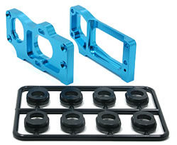 Square SFC-20B - Alum Motor Mount Blue (Tamiya F103GT)		