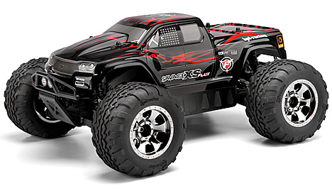 HPI 105274 - Savage XS GT-2XS Painted Body (Red/Black/Grey)  