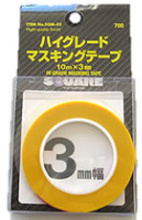 Square SGM-03 - Masking Tape, Width: 3mm, Length: 10M