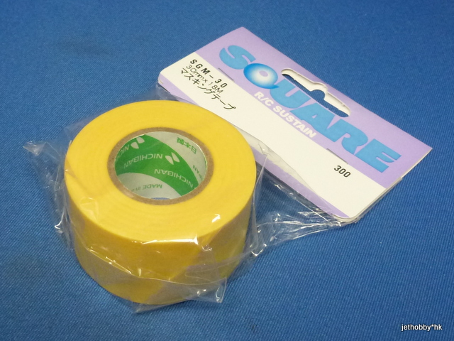 Square SGM-30 - Masking Tape, Width : 30mm, Length : 18M