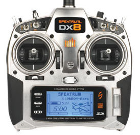 Spektrum SPM8800 - DX8 System with AR8000 + TM1000 No SX MD2 
