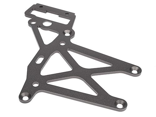 HPI 102160 - Rear Upper Plate Gunmetal (Baja 5B 2.0)