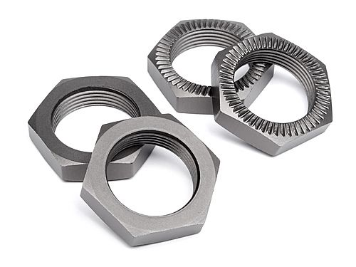 HPI 102216 - Wheel Nut 24mm Gunmetal (Baja 5B 2.0)