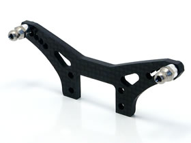 Square STA-303 - Graphite Front Shock Stay  (Tamiya TA06, TA06-Pro)