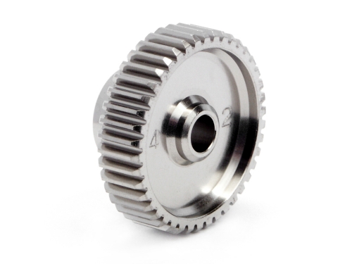 HPI 76542 - Aluminum Racing Pinion Gear 42 Tooth (64 Pitch)