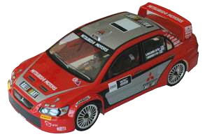 Colt M2332 - 190mm Lancer wrc 05 Clear body			