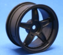 Ride RH-277B - 26mm Star Wheel, Black , 7mm Offset