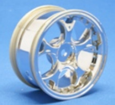 Ride RH-255 - 26mm 5-W Wheel, Chrome, 2mm Offset